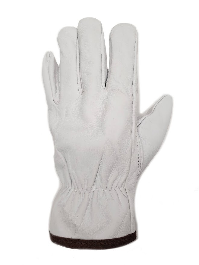 Heavy Duty Premium Cowhide Leather Work Safety Gloves PPE S/M/L/XL 3,6or12 Pairs