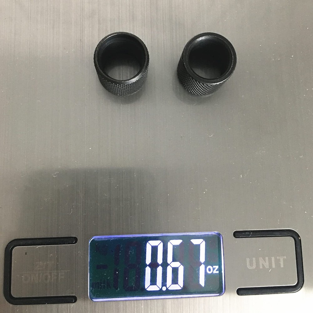 Thread Protector for 1/2X28 Thread Steel 2 Pack