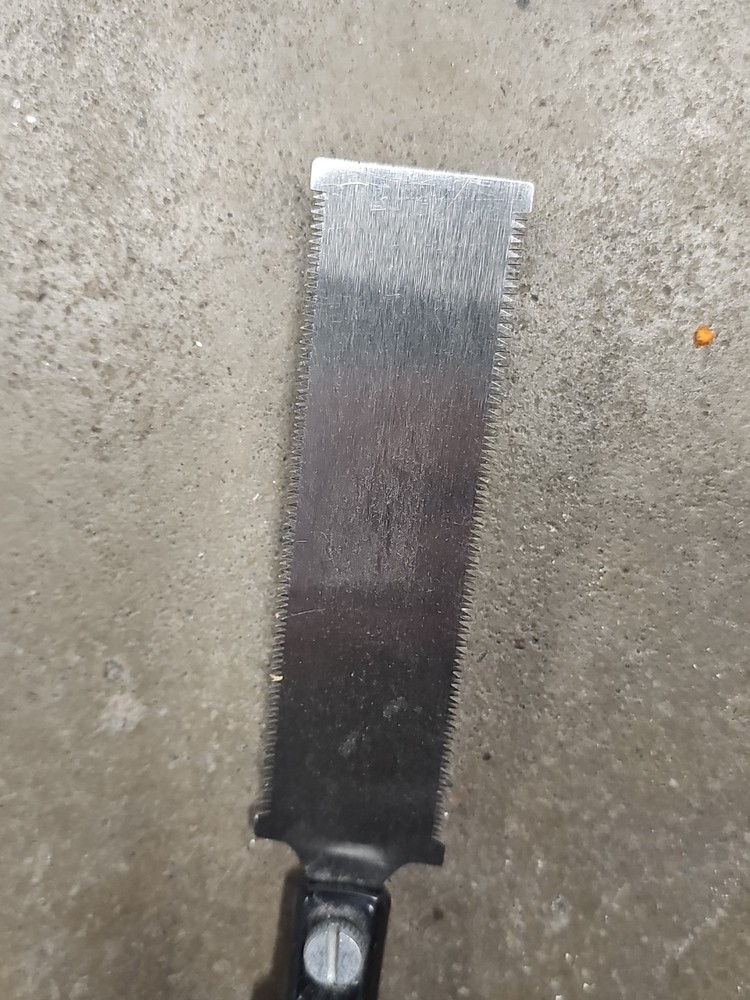 Great Stanley Flush Cut Pull Saw 20-331 - Vg Condition teeth Good