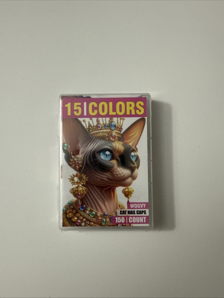 Nail Caps for Cat Paws Complete Kit New