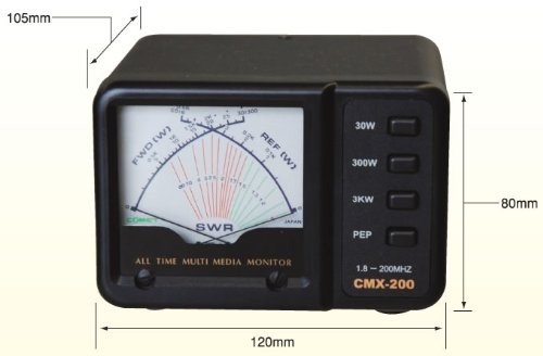 Comet CMX-200 COMET SWR Power Meter