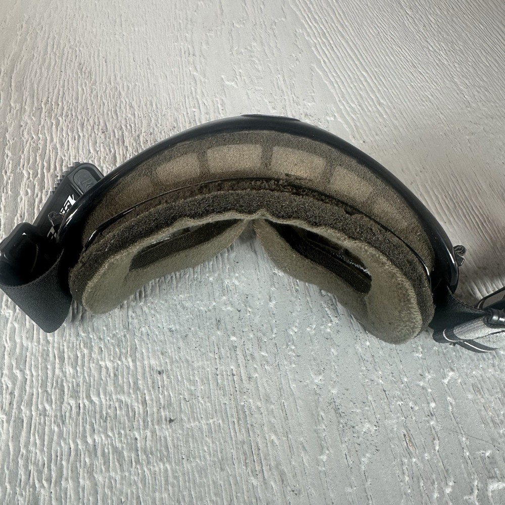 Oakley MX Goggles Black Frame Clear Lens Roko Quick Strap System