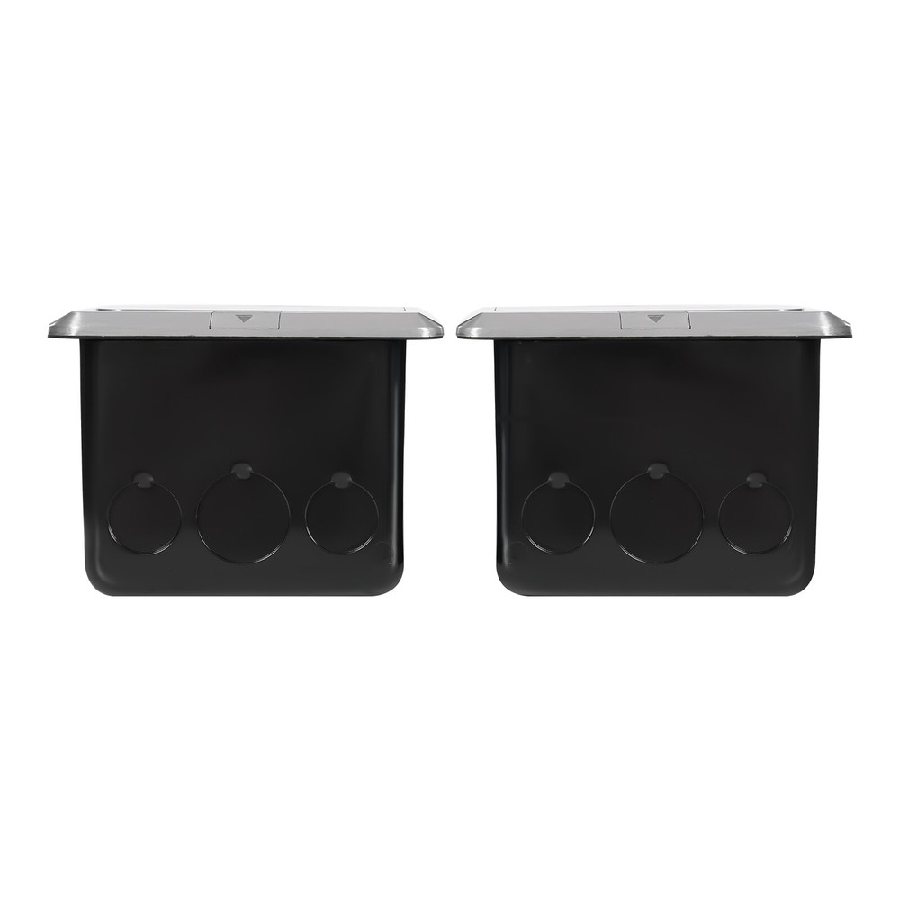 Pop-Up Floor Sockets, Pop Up Floor Outlet Sockets, 2PCS Hidden Socket