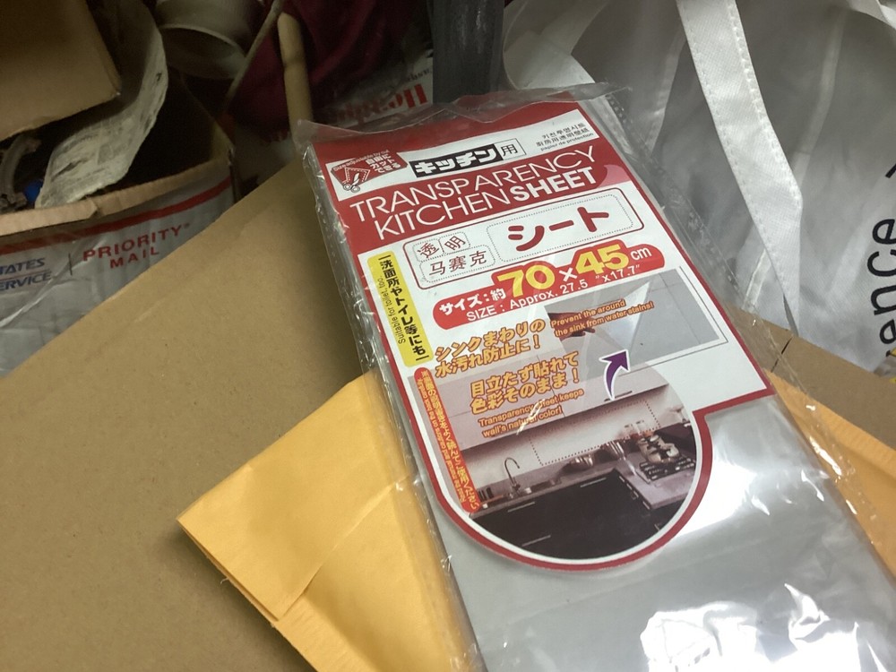 Transparency Kitchen Sheet