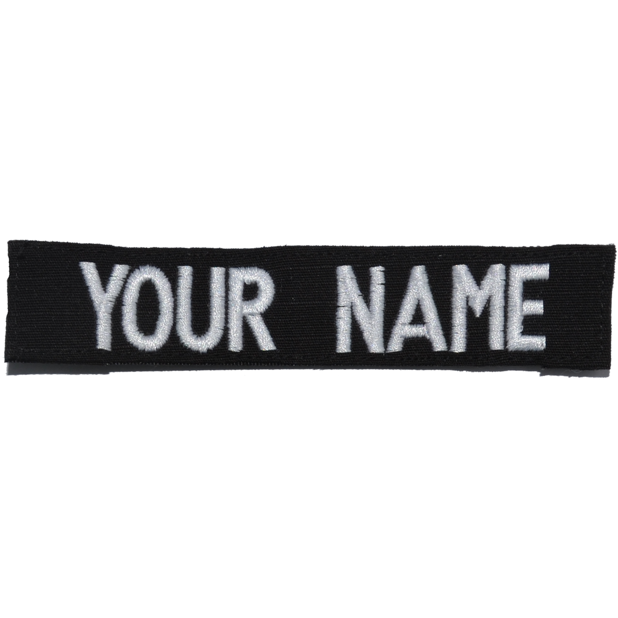 Custom RipStop Name Tape - Black