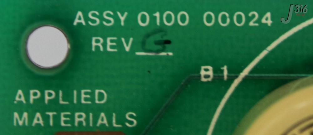 16028 APPLIED MATERIALS PCB, KEYBOARD INTERFACE 0100-00024