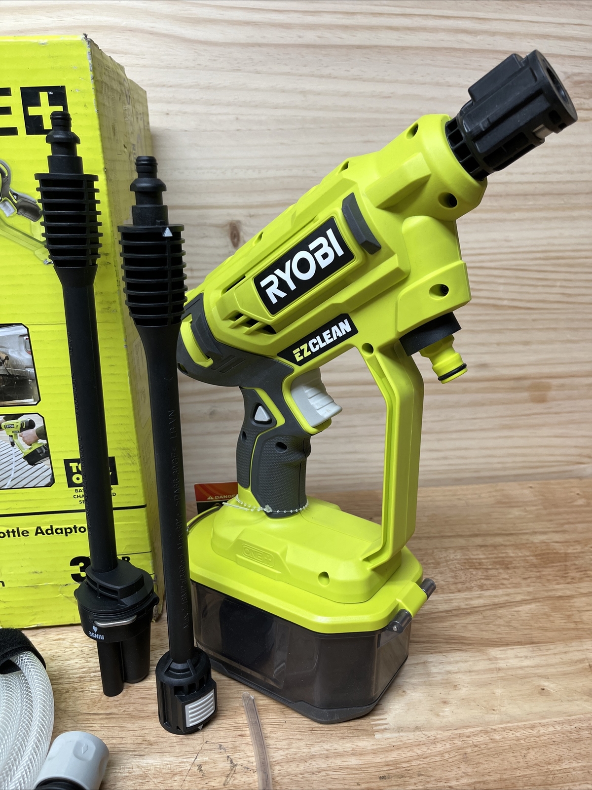 Ryobi One+ 18V Volt Cordless EZ Clean Water Power Cleaner 320 psi Tool Only Used