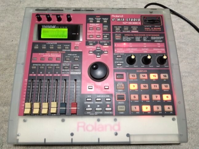 Roland SP-808EX Studio Sampler Multitrack Recorder Drum Machine