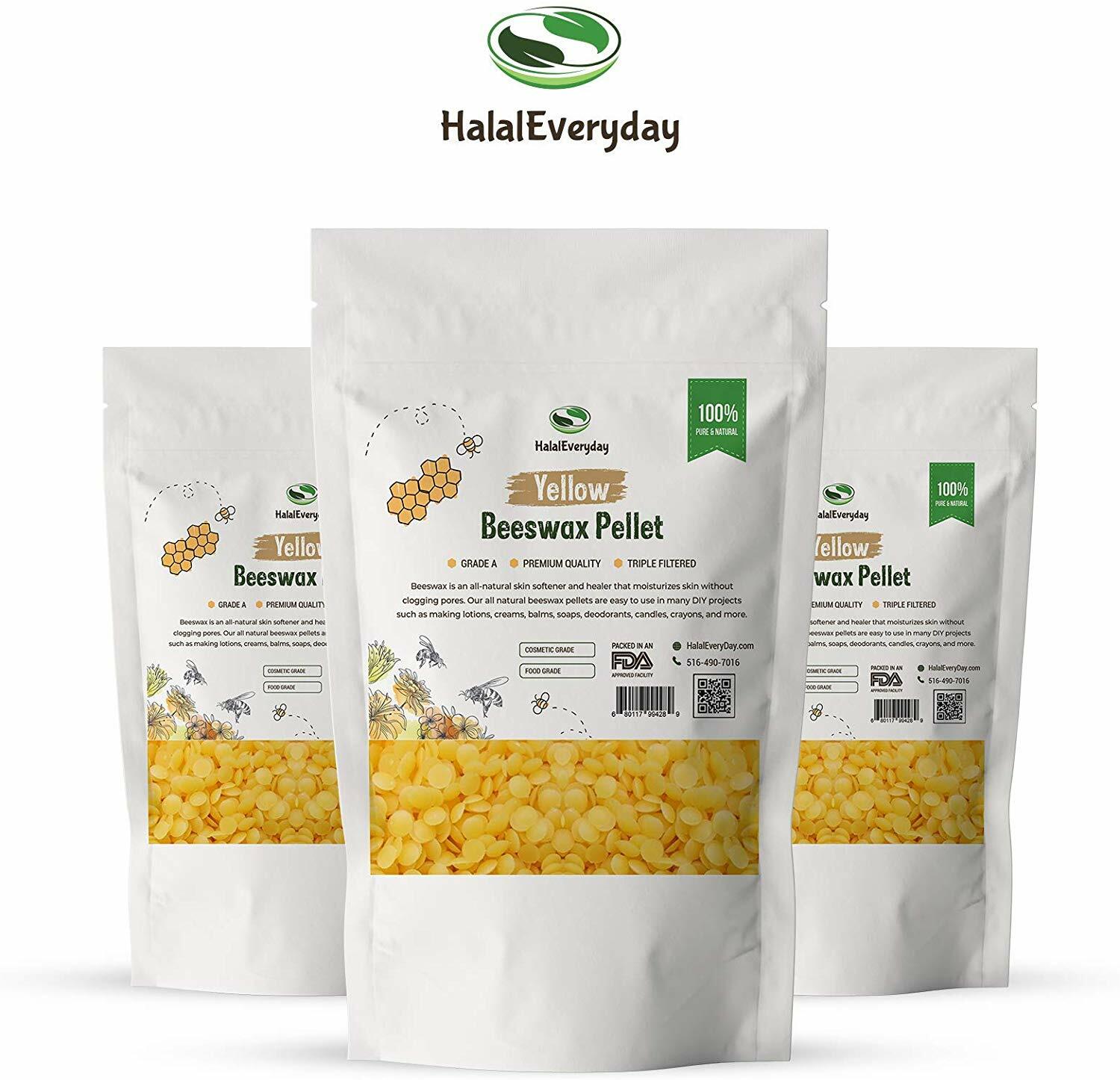 Beeswax Pellets White & Yellow 100% Pure Organic Pastilles Beads Bulk Wholesale