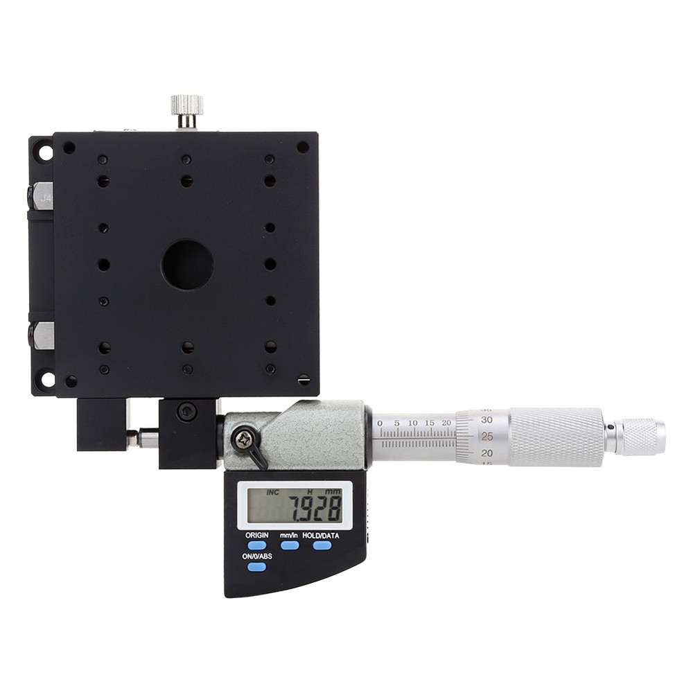 Micrometer Platform Digital 80x80mm 0.001mm Linear Translation Stage Tool Part