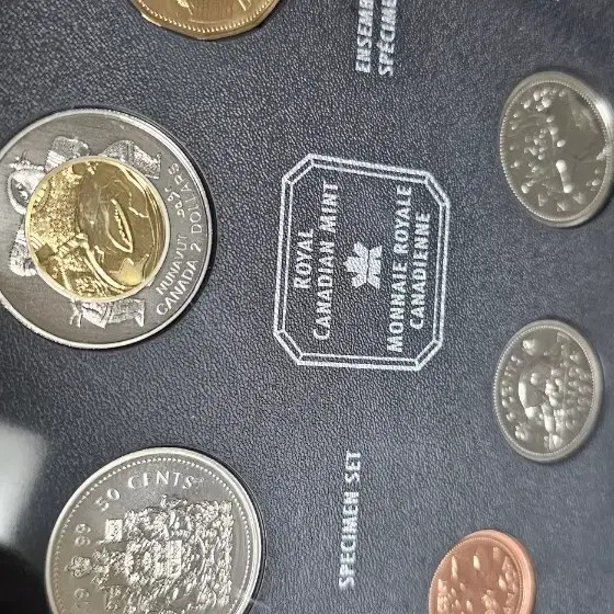 1999 Canada Coin Set - 7 Different Coins Official