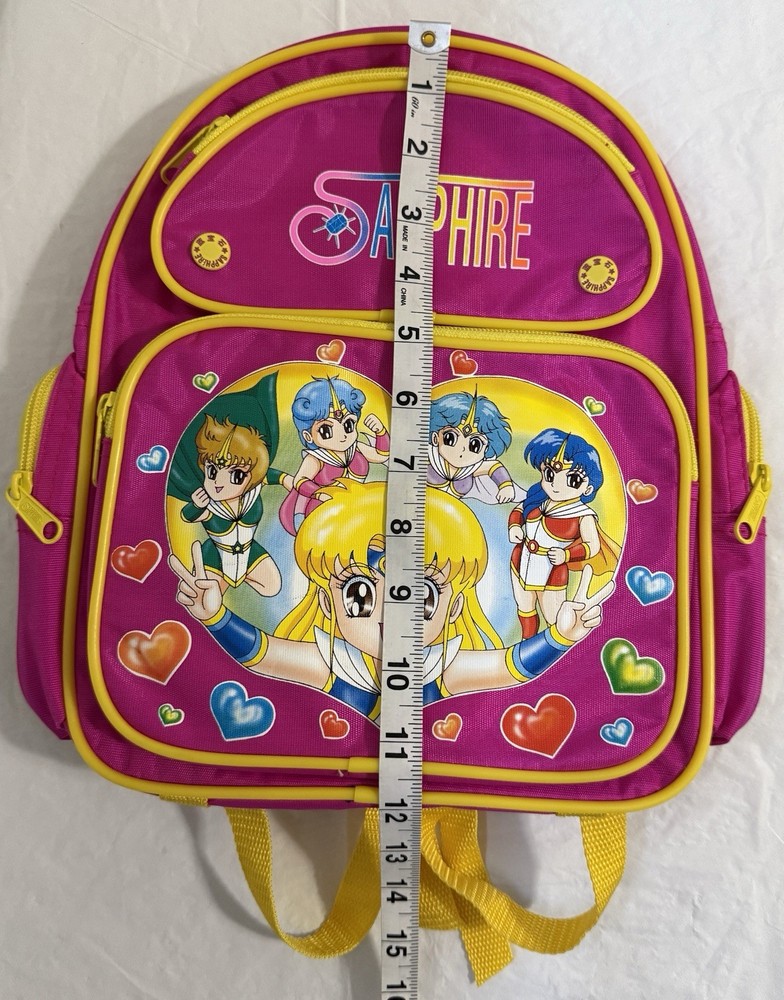 Sapphire Anime Backpack Pink
