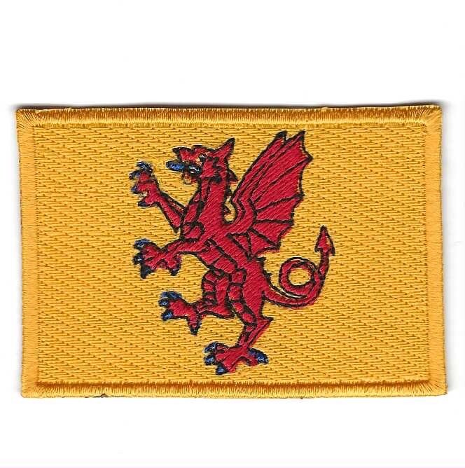SOMERSET County Flag Embroidered Iron on Sew on Patch