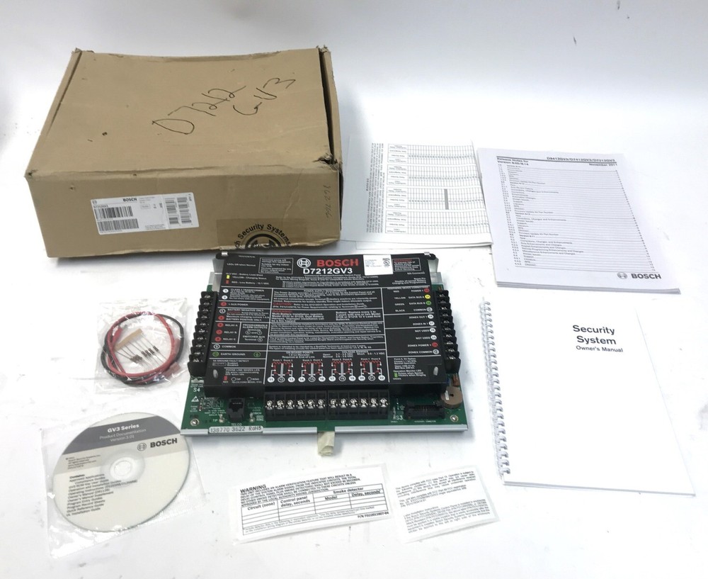 Bosch D7212GV3 Security Control Panel
