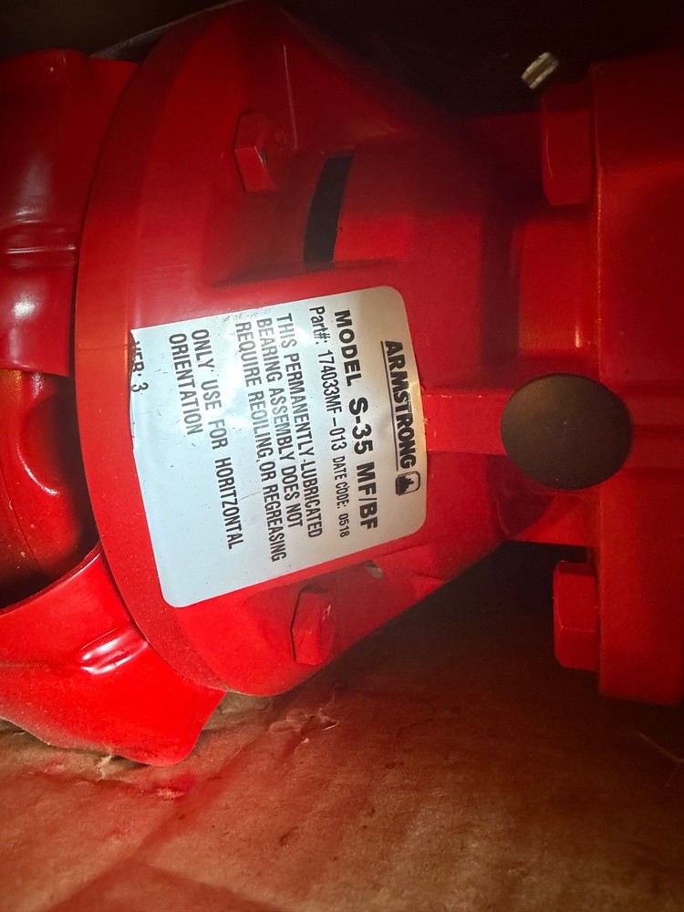 Armstrong Circulator Pump 174033mf-013 s-35