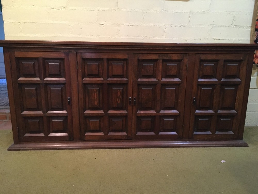 Spanish carved sideboard