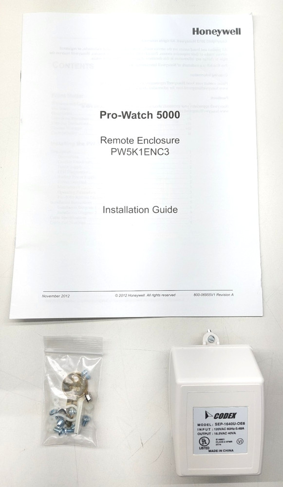 Honeywell PW5K1ENC3 Access Control Unit Enclosure