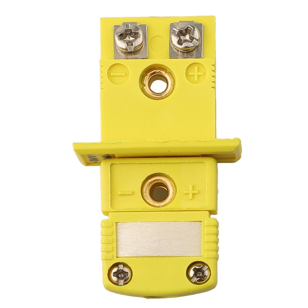 K Type Miniature Connection Kit with Panel Mounting Alloy Connector Set
