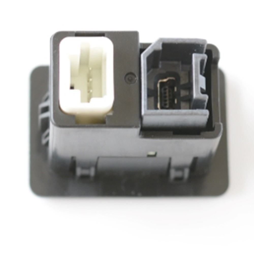 USB AUX Interface Panel Socket for Nissan Versa 2015 2017 Center Console Fit