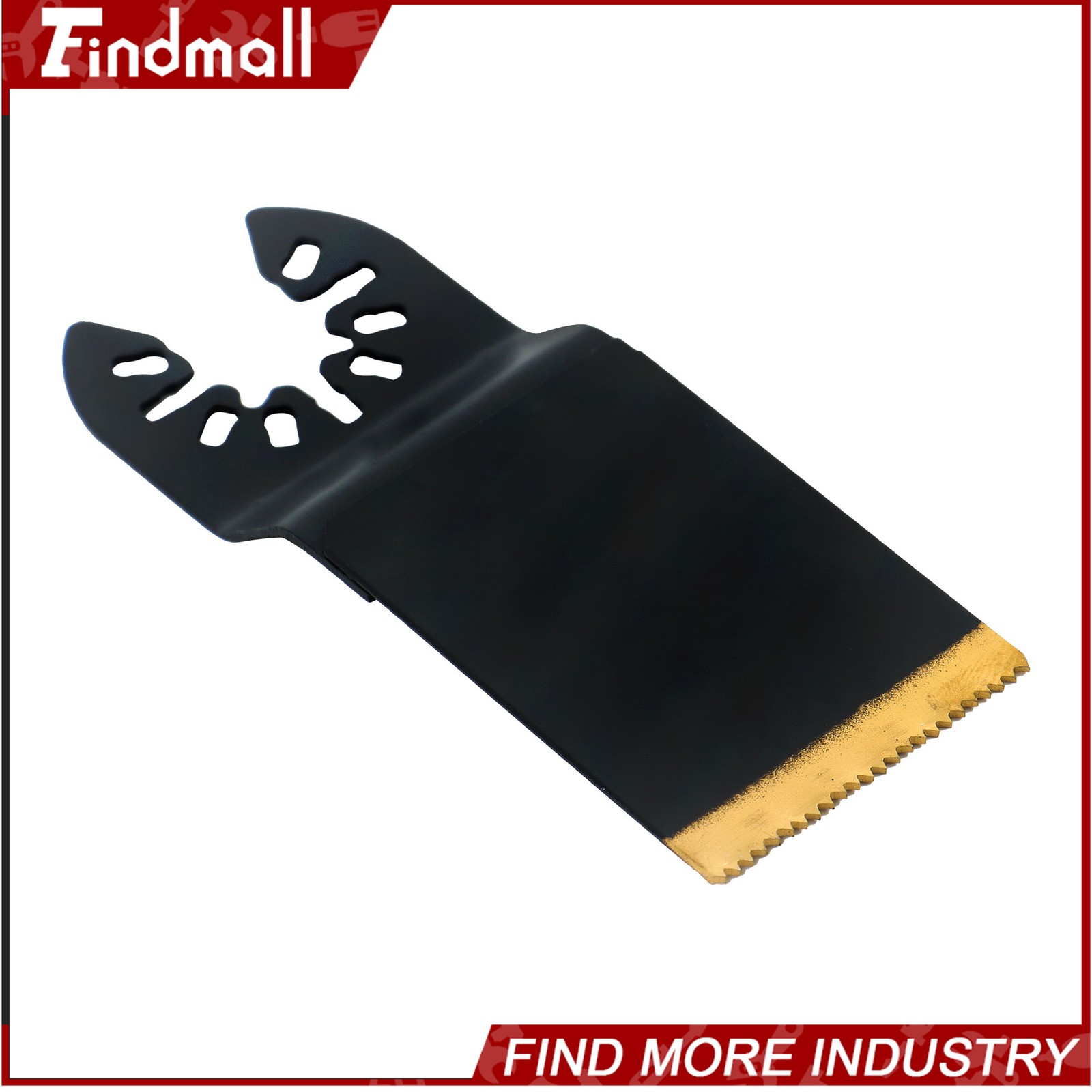 Findmall 20 PCS Titanium Oscillating Multi Tool Blades Kit for Metal & Wood