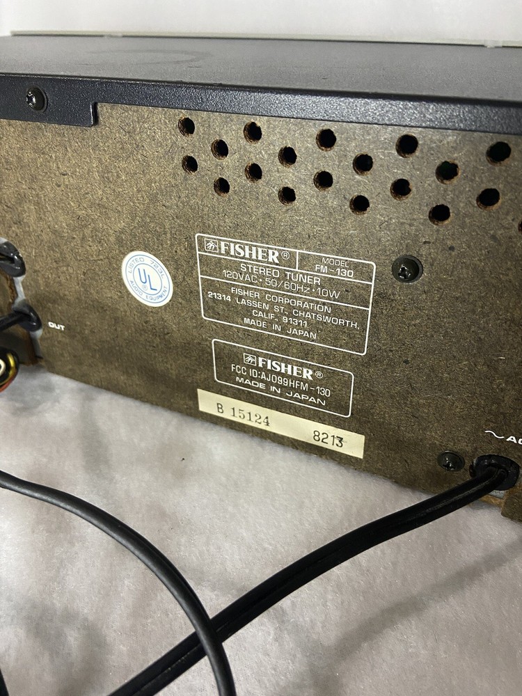 Fisher Fm-130 tuner