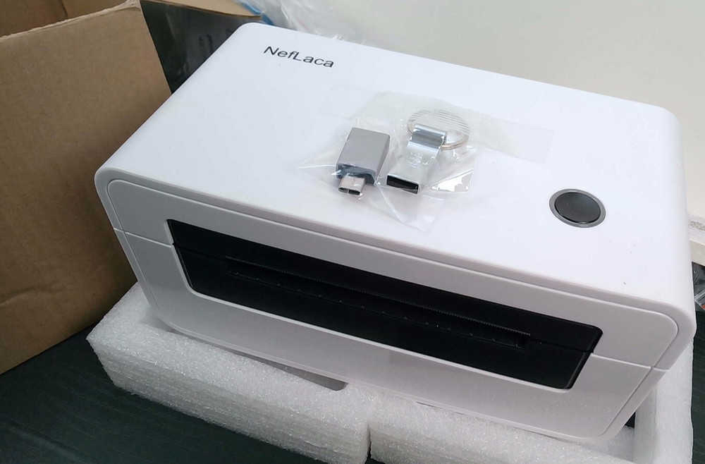NefLaca - Thermal Label Printer - 4x6 - NL-N41BT - OpenBox