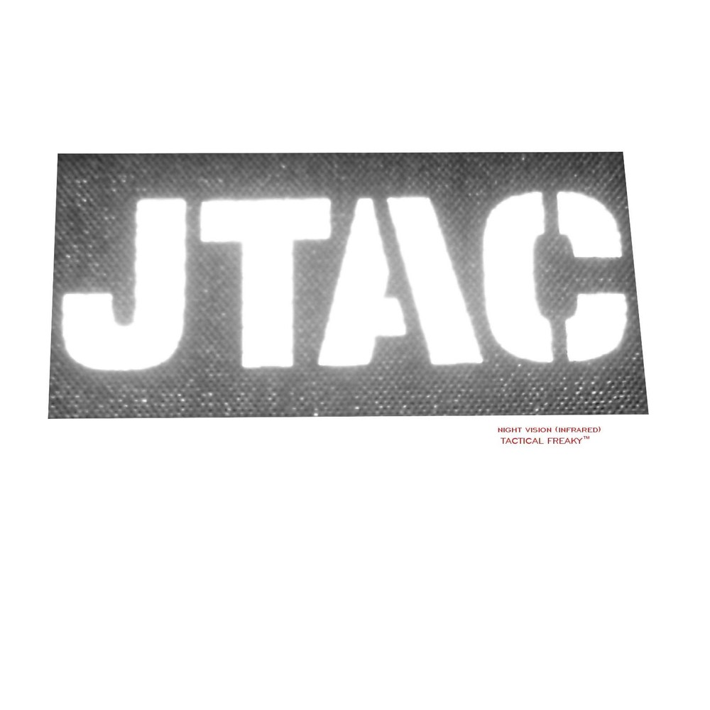 JTAC joint terminal attack controller infrared multicam touch fastener patch