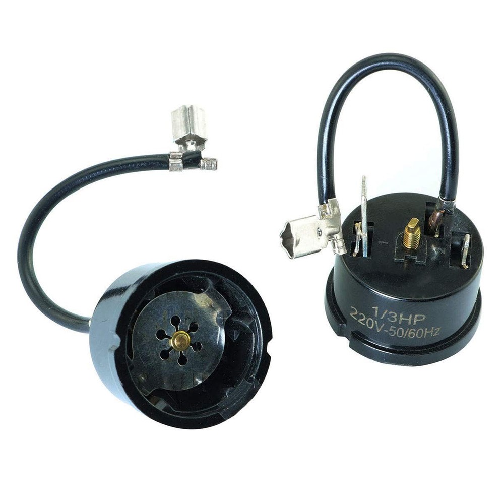 2pcs 1/3HP-250W Refrigerator Thermal Overload Protector Compressor Replacemen...