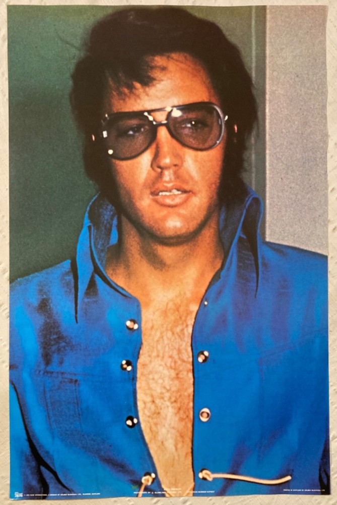 Elvis Presley 1972 Poster Pace Scotland
