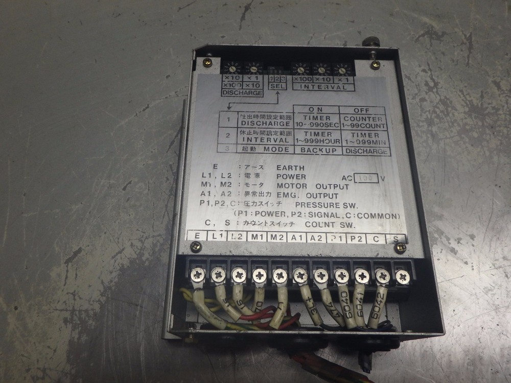 LUBE Corp GREASE PUMP CONTROLLER_GC03_GCO3