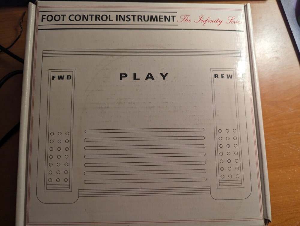 Foot control pedal The infinity Series new never been used