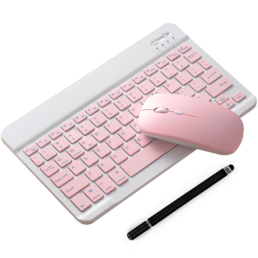 Bluetooth Wireless Keyboard and Mouse For Android IOS PC Phone Tablet Samsung