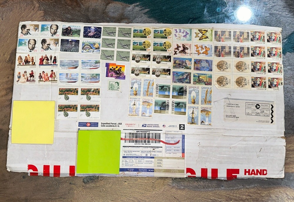 Canadian Stamp Collection , cool postage