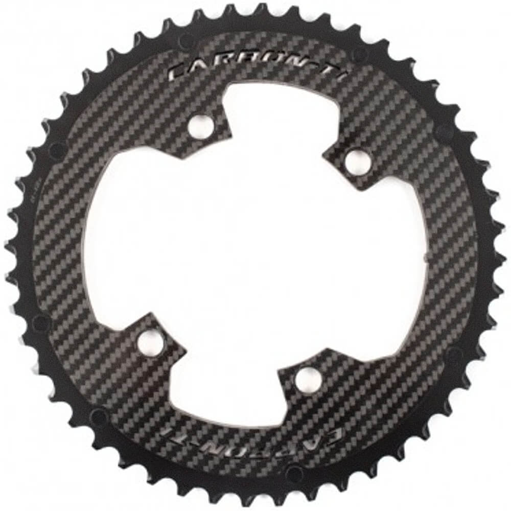 Carbon-Ti X-CarboRing X-AXS 2x 107 BCD Chainrings