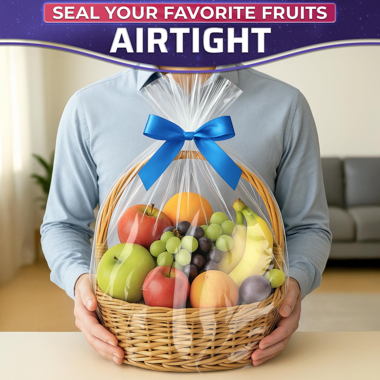 50 PCS 16x24 Inch Clear Heat Shrink Wrap Bags Packaging Storage Bulky Items