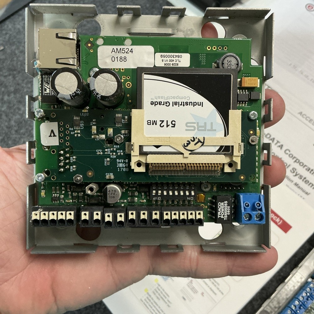 Lot of Kaba E-data Access Control Board System With Software Instructions AM524