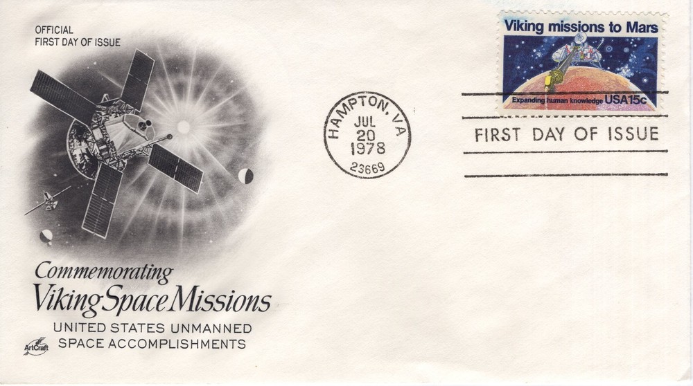 COMMEMORATING VIKING SPACE MISSIONS -  1978  - DC3648