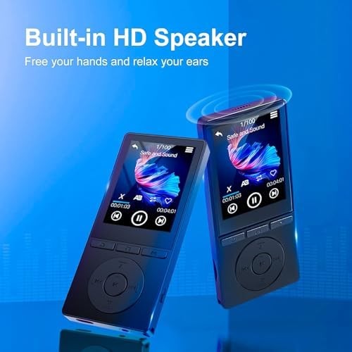 Bluetooth MP3 Player 64GB with Screen