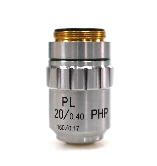 Fisher Scientific PL 20 /0.40 Microscope Objective 160/0.17 PHP