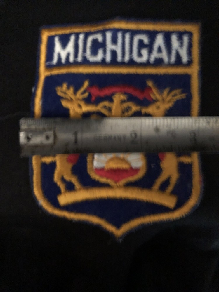 Michigan state seal patch