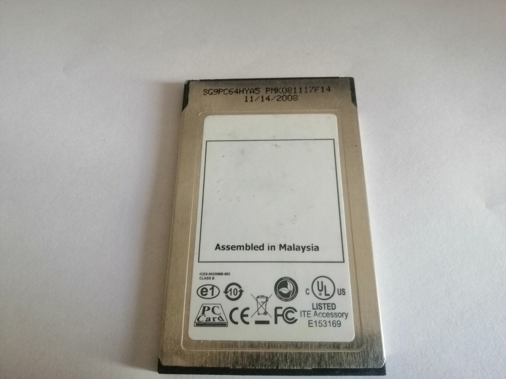 SMART Modular Technologies ATA 64MB PC CARD