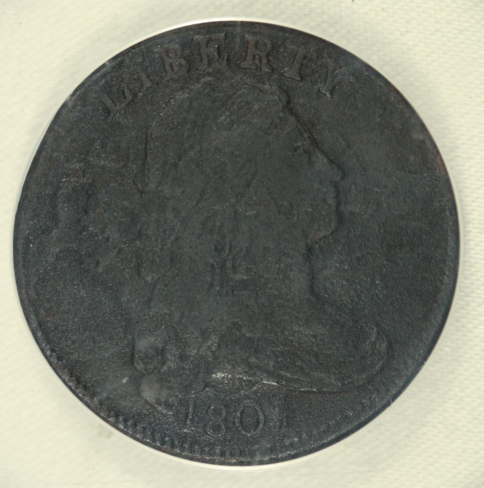 1807 Draped Bust Cent.  ANACS EF 40 Details, S-271 Comet.