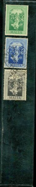 Malta Christmas , 3 stamps