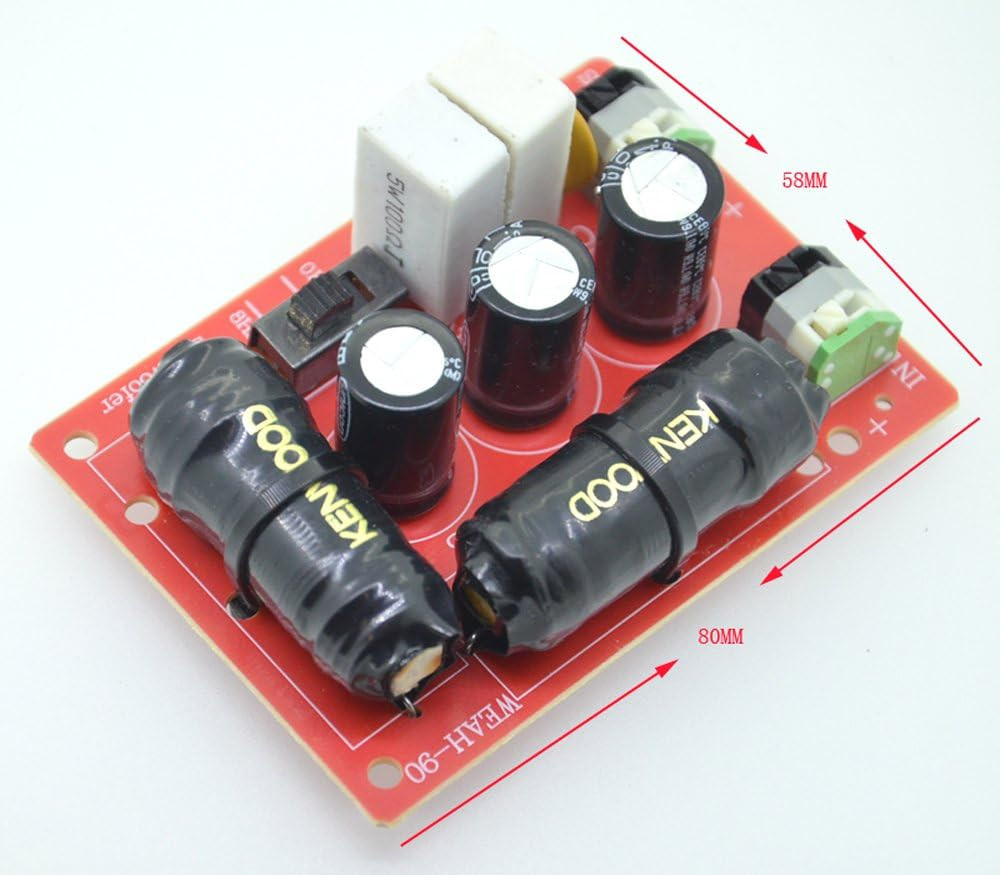 200W Pure Bass Subwoofer Crossover Second-Order Crossover Frequency Distributor