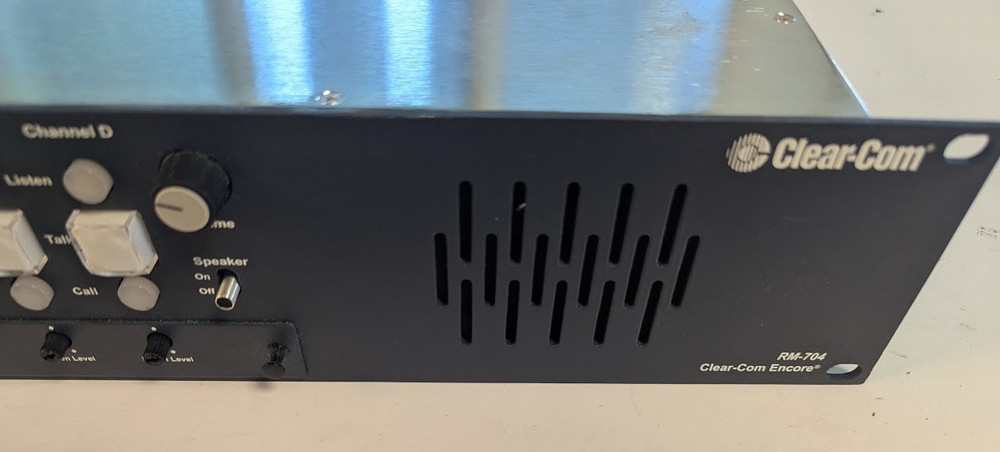 Clear-Com RM-704 2RU 4-Channel Rack Mount Intercom Remote Station