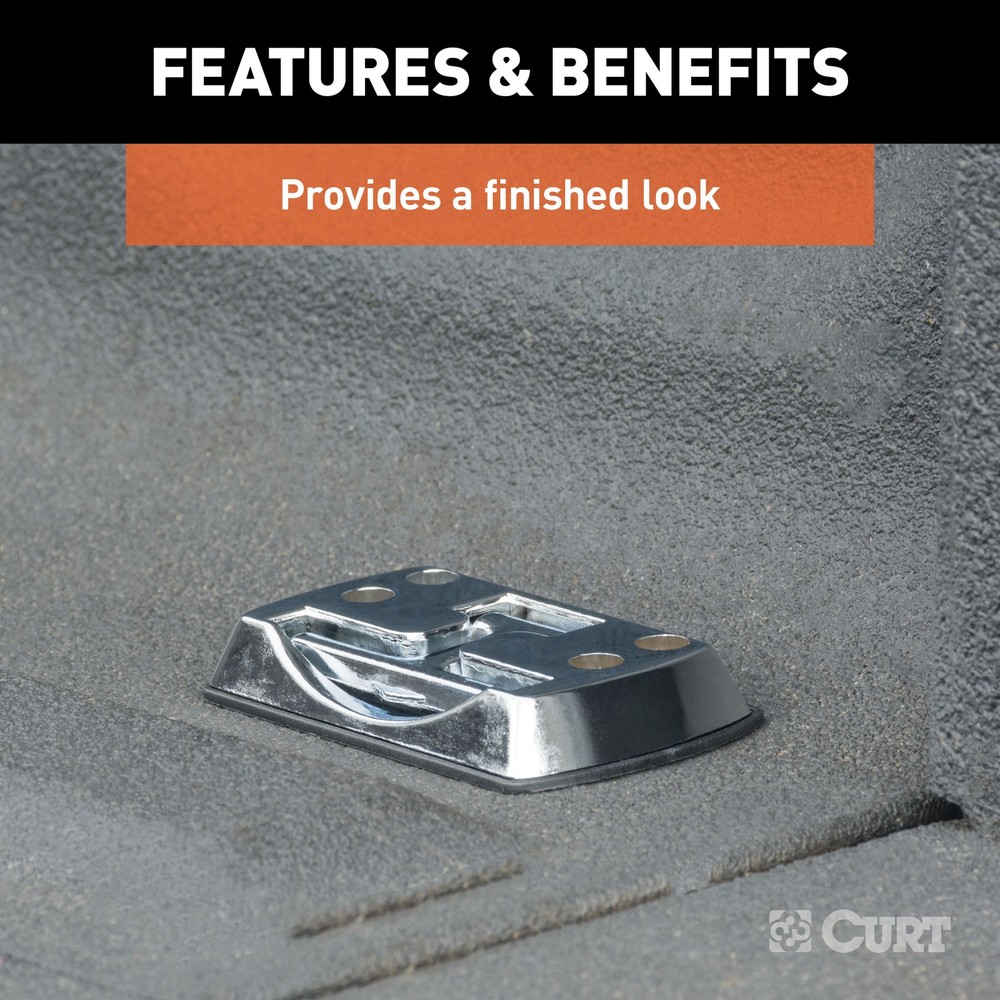 Curt-Fold-Away Rope Hook (1,200 lbs.)