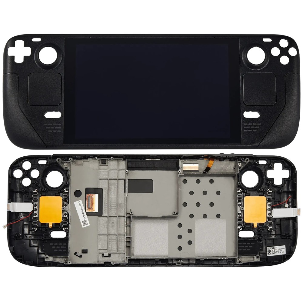 Original LCD Assembly with Frame for Valve Steam Deck 7" (Anti-Glare Version) A+