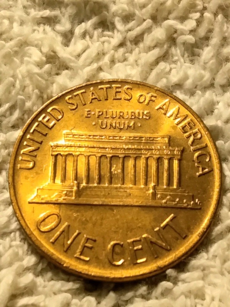 1968 S Lincoln Memorial Cent Misaligned Die Error