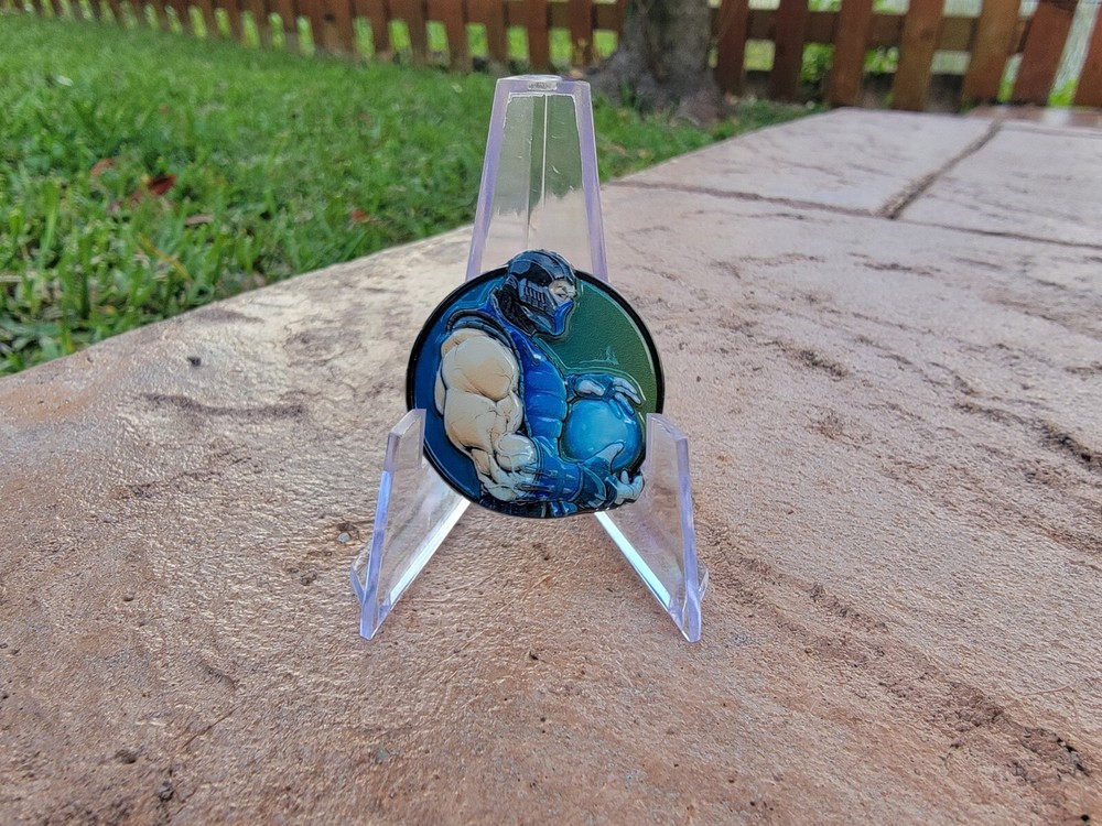 Mortal Kombat Sub Zero 3D Challenge Coin