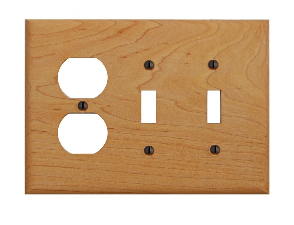 Switchplate Maple Hardwood Toggle Outlet | Renovator's Supply